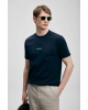 Lufian Marcus Modern Grafik T- Shirt Lacivert