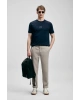 Lufian Marcus Modern Grafik T- Shirt Lacivert
