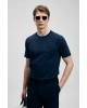 Lufian Pablo Modern Grafik T- Shirt Lacivert
