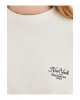 Lw - Bisiklet Yaka Baskılı Oversize Kadın Kalın Sweatshirt