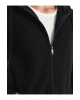 Lw - Kapüşonlu Kadın Fermuarlı Sweatshirt