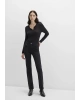 Maria Gold Premium Gri Smoke Jean Pantolon