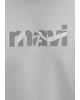 Mavi Baskılı Gri Sweatshirt