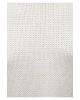 Mavi Bisiklet Yaka Beyaz Crop Kazak Regular Fit / Normal Kesim