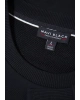 Mavi Black Bisiklet Yaka Siyah Sweatshirt