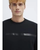 Mavi Black Bisiklet Yaka Siyah Sweatshirt