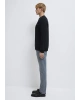 Mavi Black Bisiklet Yaka Siyah Sweatshirt