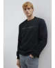 Mavi Black Bisiklet Yaka Siyah Sweatshirt