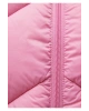 Mavi Dik Yaka Pembe Şişme Mont