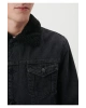Mavi Frank 90s Gri Sherpa Jean Ceket