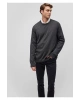 Mavi Kaşmir Karışımlı Antrasit Kazak Slim Fit / Dar Kesim