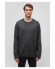 Mavi Kaşmir Karışımlı Antrasit Kazak Slim Fit / Dar Kesim