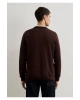 Mavi Kaşmir Karışımlı Kahverengi Kazak Slim Fit / Dar Kesim
