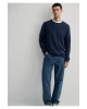 Mavi Kaşmir Karışımlı Lacivert Kazak Slim Fit / Dar Kesim