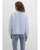 Mavi Logo Baskılı Mavi Sweatshirt
