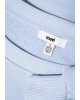 Mavi Logo Baskılı Mavi Sweatshirt