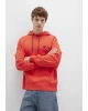 Mavi Logo Nakışlı Kapüşonlu Turuncu Sweatshirt