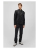 Mavi Siyah Suni Deri Ceket Slim Fit / Dar Kesim