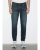 Milan Mavi Pro Koyu Vintage Mavi Jean Pantolon