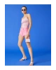 Mini Kot Şort Cepli Destroylu