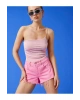 Mini Kot Şort Cepli Destroylu