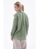 Oversize Gömlek Haki