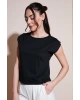 Pamuklu Regular Fit Omuz Büzgülü Bluz  BLUZ 24Y0794K1