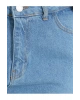 Pamuklu Yüksek Bel Mom Jean - Normal Bel Dar Kesim Dar Paça Pantolon