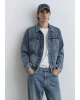 Ray Classic Denim Vintage İndigo Mavisi Jean Ceket