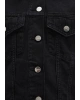 Ruby Iconic Koyu Gri Jean Ceket