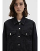 Ruby Iconic Koyu Gri Jean Ceket