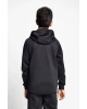 Siyah Çocuk Fermuarlı Kapüşonlu Sweatshirt 22b-3101