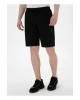 Siyah Erkek Regular Fit Sweat Şort TEROY