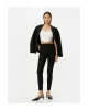 Skinny Fit Kot Pantolon Esnek Yüksek Bel Dar Paça Dar Kesim Cepli - Carmen Jean
