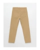 Slim Fit Basic Gabardin Erkek Çocuk Pantolon