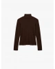 Slim Fit Dik Yaka Uzun Kollu Tişört