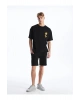 LC WAIKIKI Siyah Slim Fit Erkek Şort