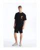 LC WAIKIKI Siyah Slim Fit Erkek Şort