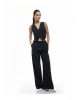Slim Fit V Yaka Kolsuz Düğmeli Takım Yeleği