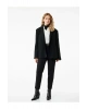 Slim Fit Yüksek Bel Kemerli Cigarette Kumaş Pantolon