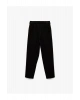 Slim Fit Yüksek Bel Kemerli Cigarette Kumaş Pantolon
