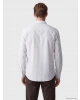SOUTHBLUE Beyaz Regular Fit Çizgili Poplin Erkek Gömlek