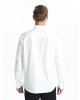 SOUTHBLUE Beyaz Slim Fit Uzun Kollu Erkek Gömlek
