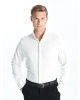 SOUTHBLUE Beyaz Slim Fit Uzun Kollu Erkek Gömlek