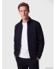 SOUTHBLUE Lacivert Dik Yaka Erkek Fermuarlı Sweatshirt