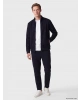 SOUTHBLUE Lacivert Dik Yaka Erkek Fermuarlı Sweatshirt
