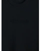 SOUTHBLUE Siyah Bisiklet Yaka Nakışlı Erkek Kalın Sweatshirt
