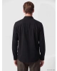 SOUTHBLUE Siyah Regular Fit Oxford Erkek Gömlek