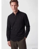 SOUTHBLUE Siyah Regular Fit Oxford Erkek Gömlek