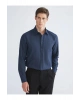 SOUTHBLUELacivert Regular Fit Uzun Kollu Erkek Oduncu Gömlek